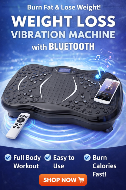 Weight Loss Vibration Machine with bluetooth