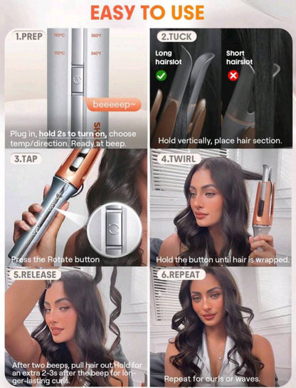 Sheglam Automatic Curling Iron