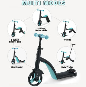 3-in-1 Kids Convertible Scooter ©