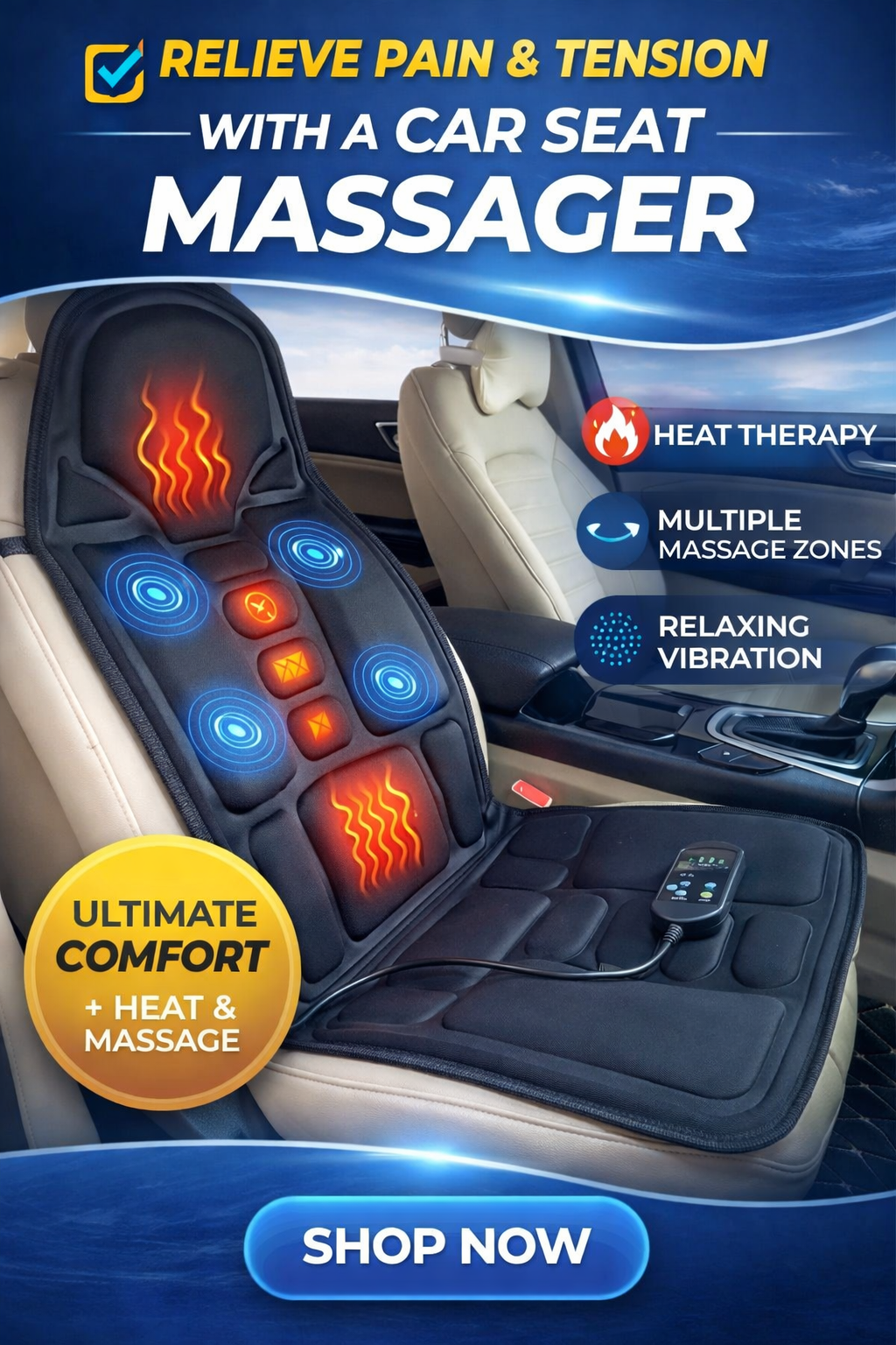 Car Seat Massager