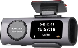 4K Ultra HD Smart Car Dash Camera (Front & Rear) © 30 Days Replacement Warranty