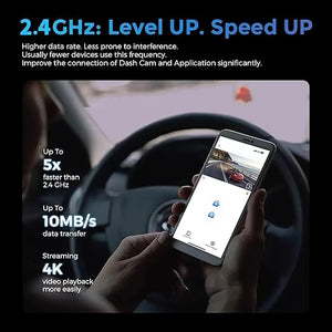 4K Ultra HD Smart Car Dash Camera (Front & Rear) © 30 Days Replacement Warranty