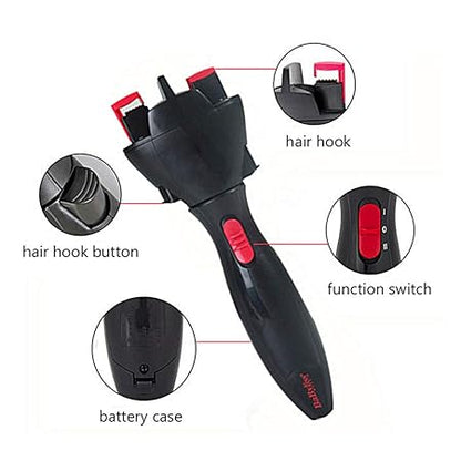 Automatic Hair Braider Hair Twister USB Electric Braiding Machine DIY Magic Roller Styling Tool Styler Bun Maker