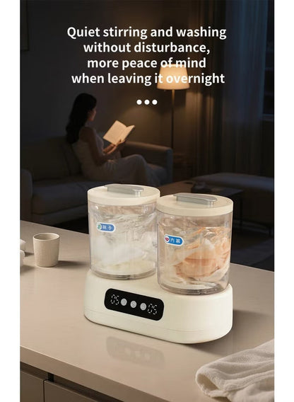 Double-Bucket Mini Washing Machine Ⓢ