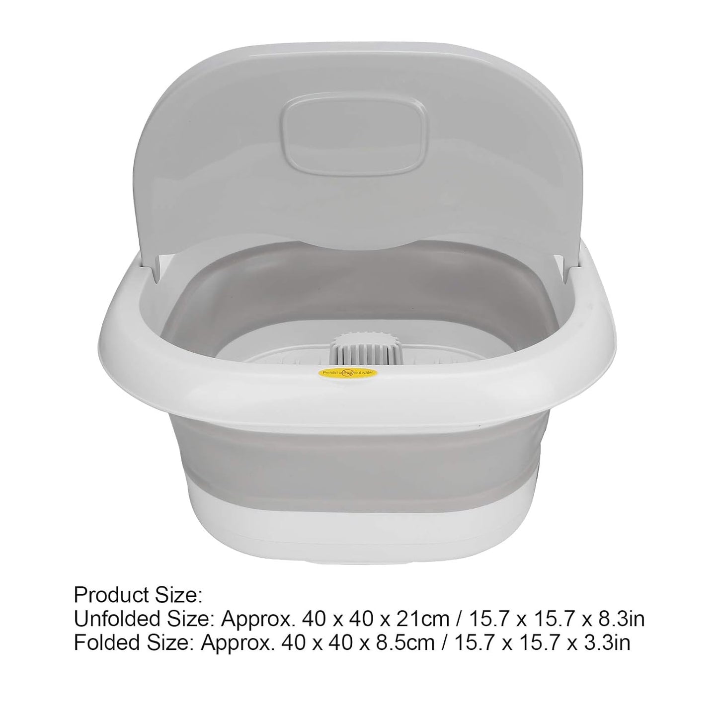 Foot Massage Bucket, Maintain A Constant Temperature Foldable Design Heating Foot Bath Machine For Foot