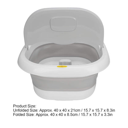 Foot Massage Bucket, Maintain A Constant Temperature Foldable Design Heating Foot Bath Machine For Foot