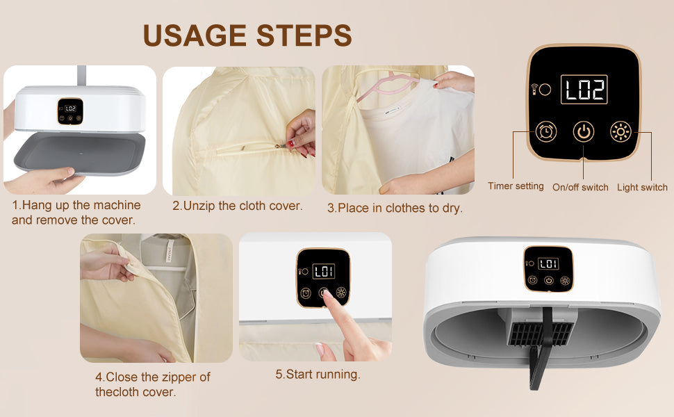 Electric Clothes Drying Machine