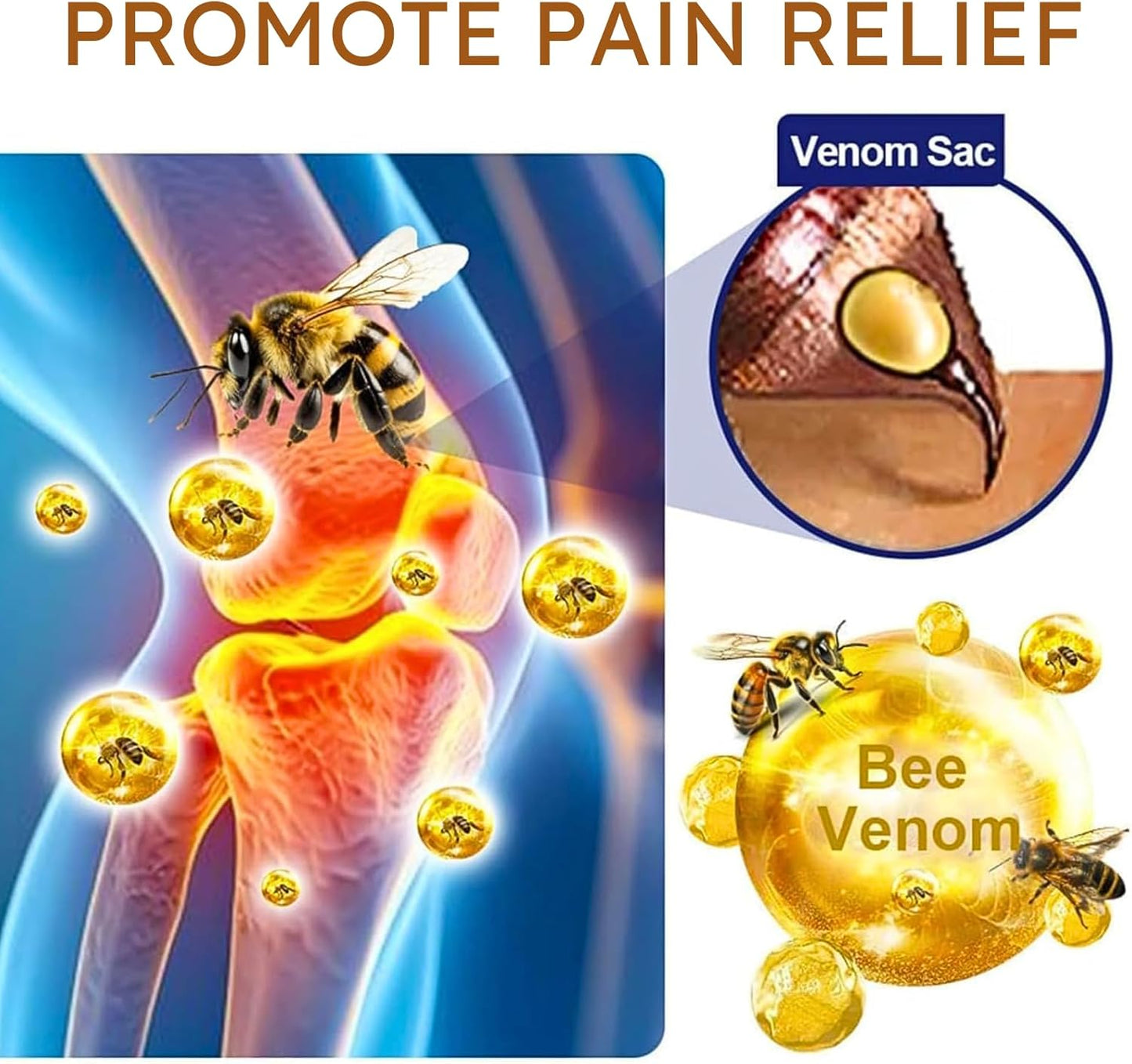Bee Venom and Turmeric Joint Treatment Cream