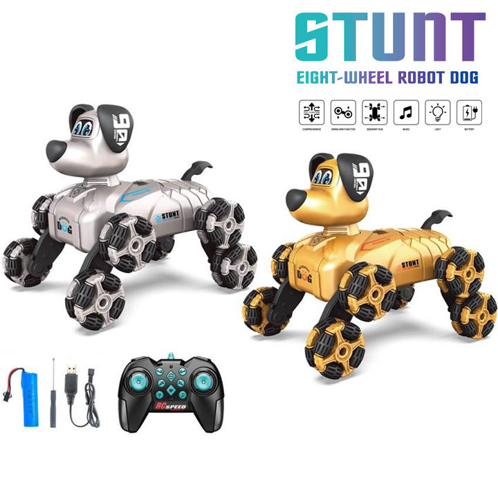 RC Stunt Robot Dog