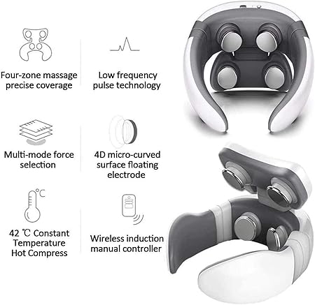 Massage physiotherapy shoulder and neck massager