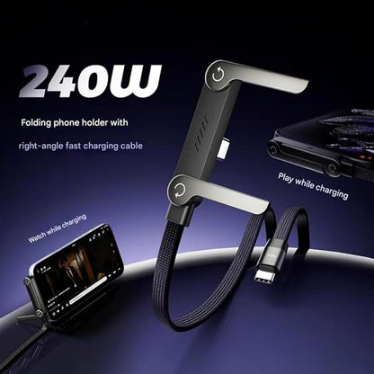 360 Type C cable & folding stand