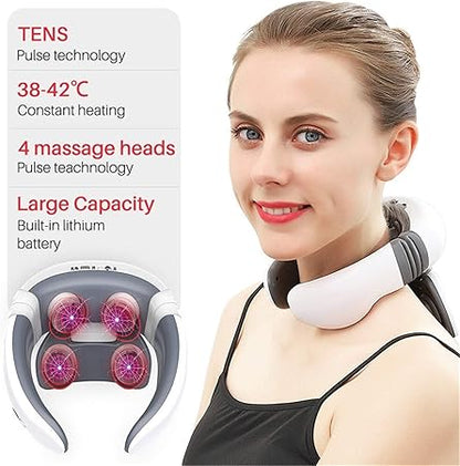 Massage physiotherapy shoulder and neck massager