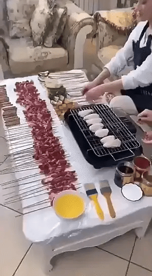 Electric BBQ Grill
