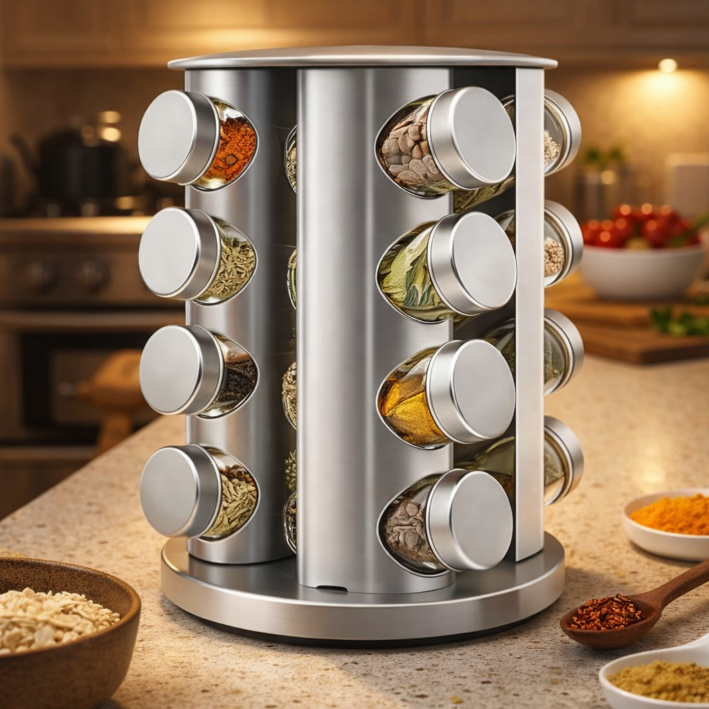 16-Jar Spice Storage