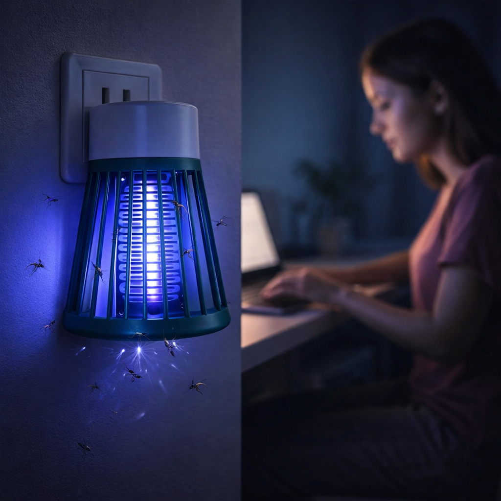 Electric Shock Zapper Mosquito Killer Lamp