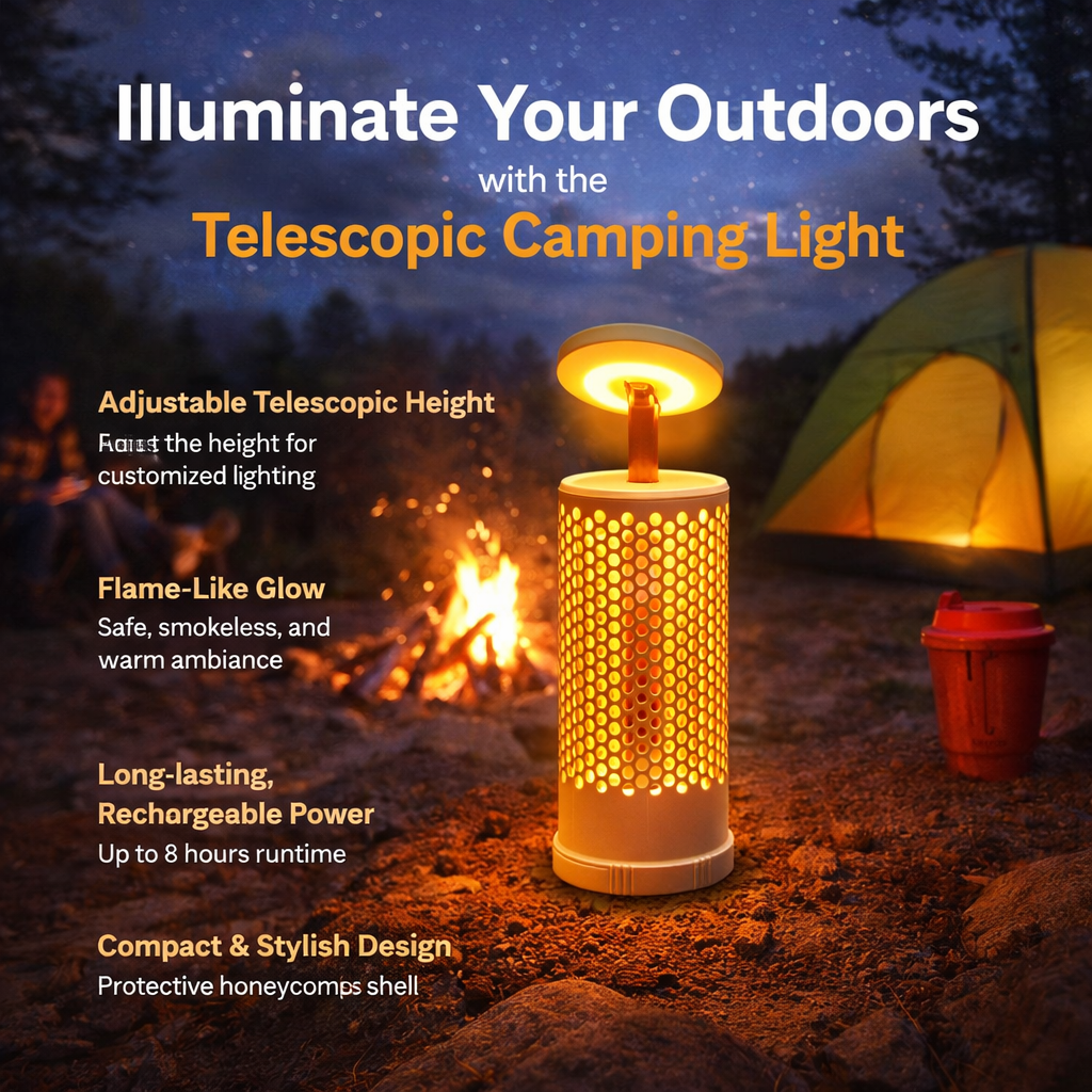 Telescopic Camping Light
