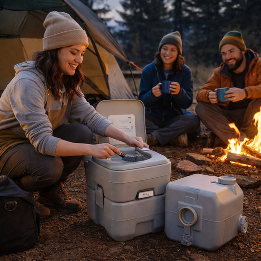 Portable Camping Toilet ©