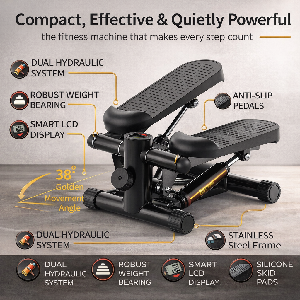 Multifunction Mini Pedal Steppers Machine ©