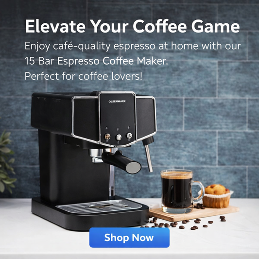 15 Bar Espresso Coffee Maker ©