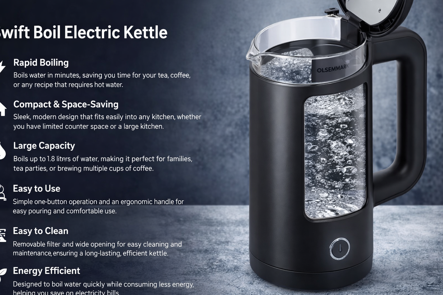 Swift Boil Electric Kettle