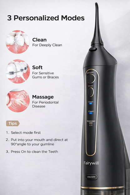 Fairywill Electric Toothbrush & Water Flosser