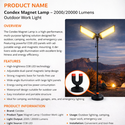 Conpex - Magnet Lamp