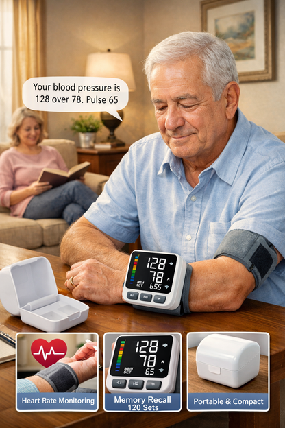 Automatic Wrist Blood Pressure Monitor