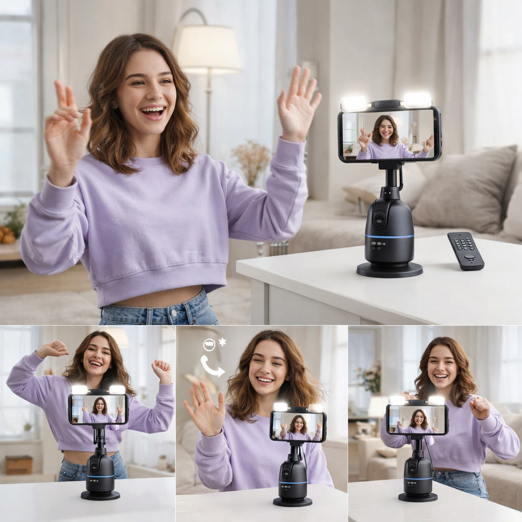 Auto Face Tracking Desktop Gimbal