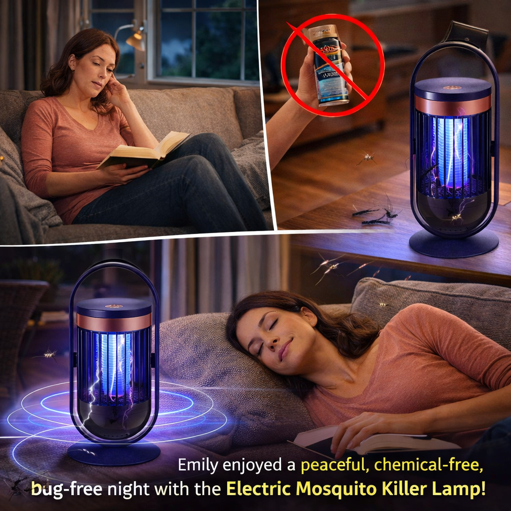 Electric Shock Mosquito Killing Lamp