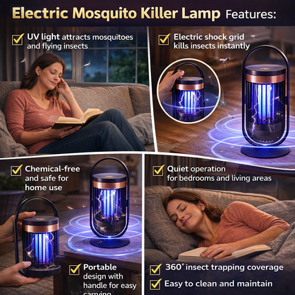 Electric Shock Mosquito Killing Lamp