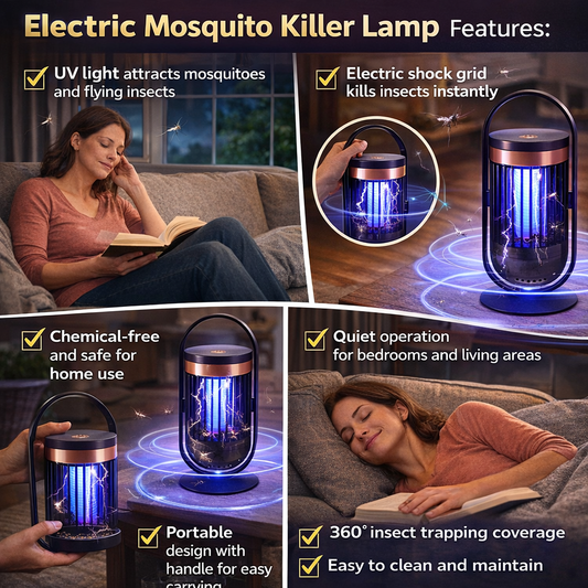 Electric Shock Mosquito Killing Lamp