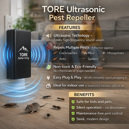 Tore - Ultrasonic Pest Repeller