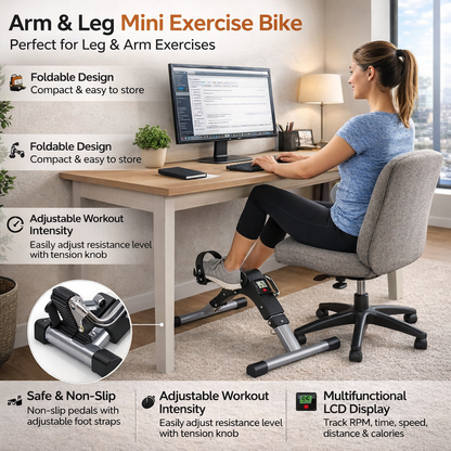 Arm and Leg Pedal Exerciser