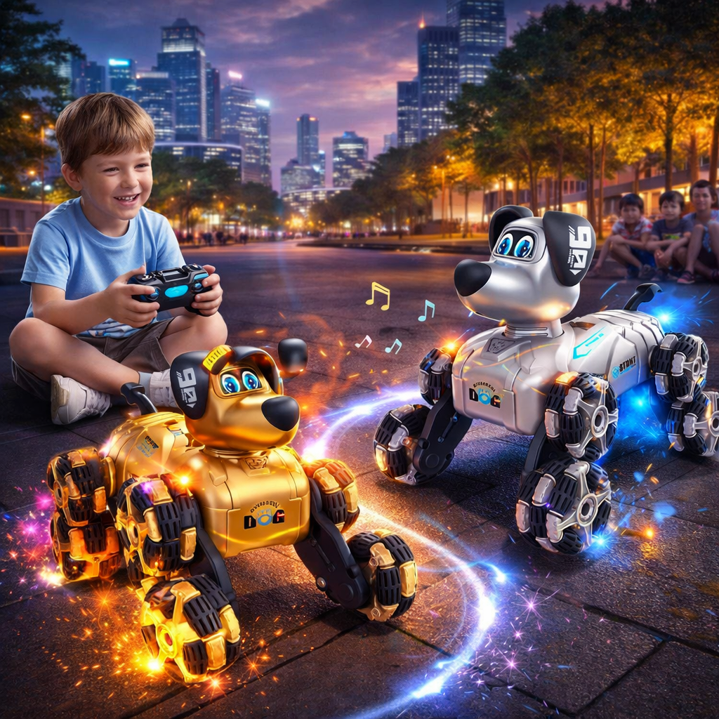 RC Stunt Robot Dog