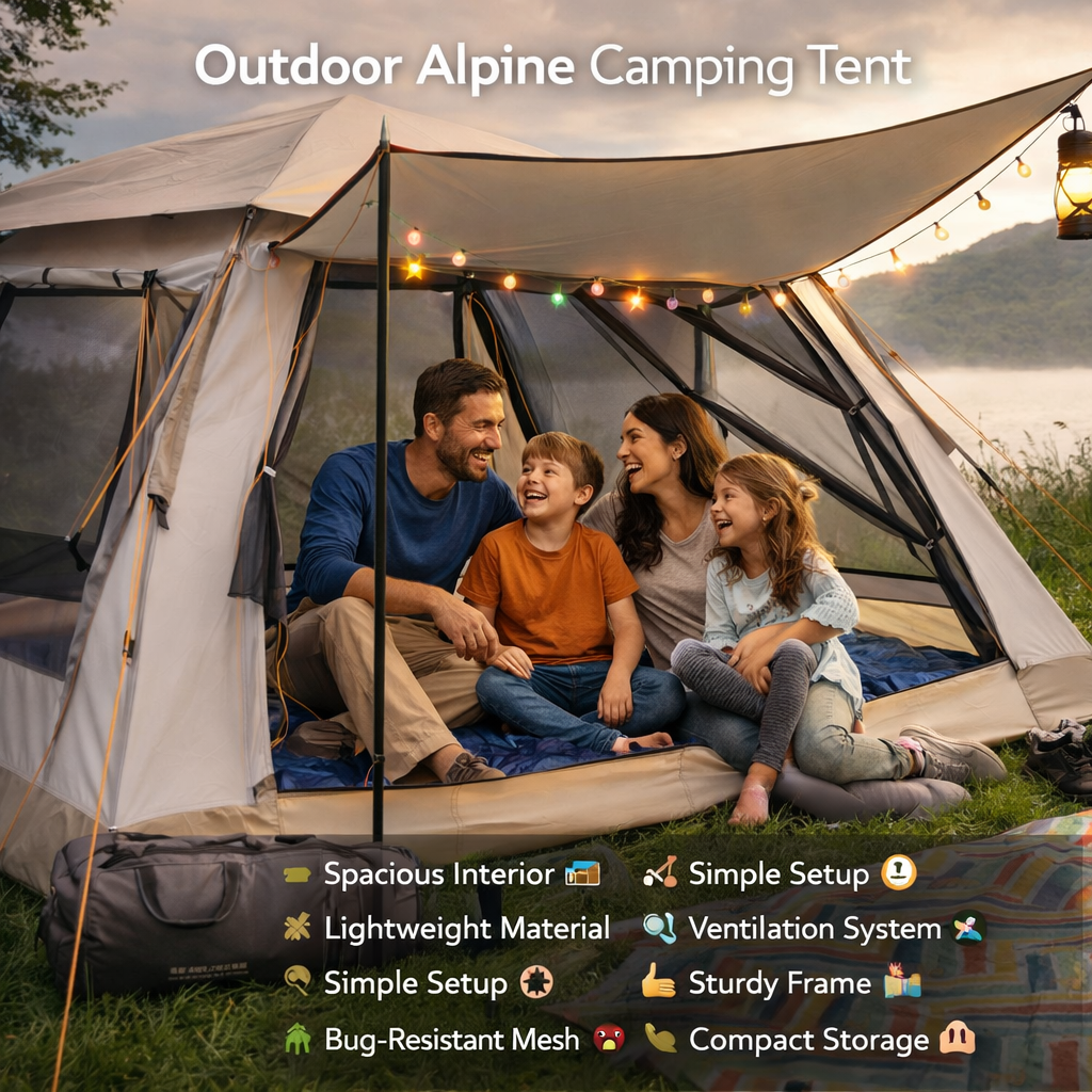 Outdoor Alpine Camping Tent ©