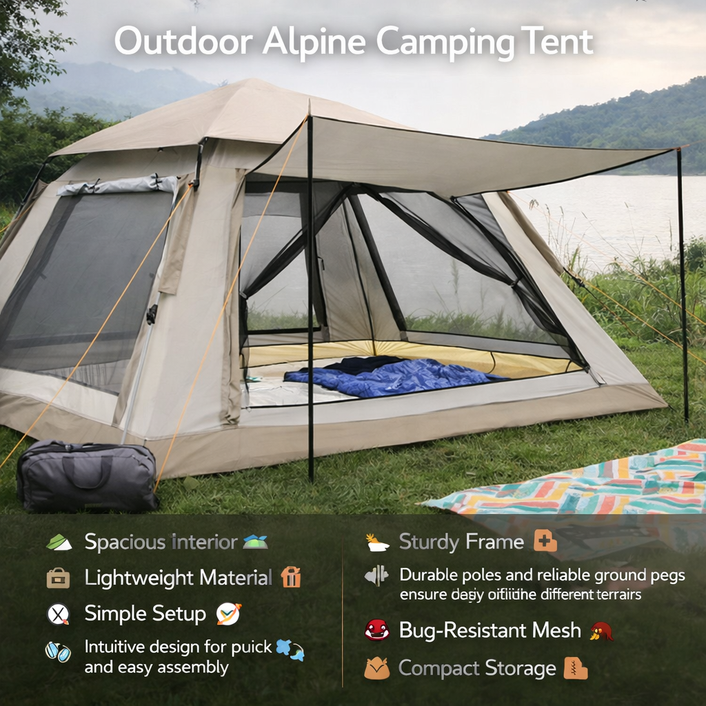 Outdoor Alpine Camping Tent ©