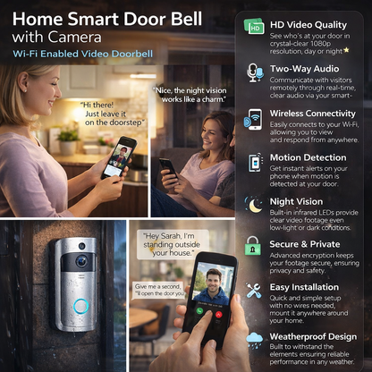 Wireless Video Doorbell ©