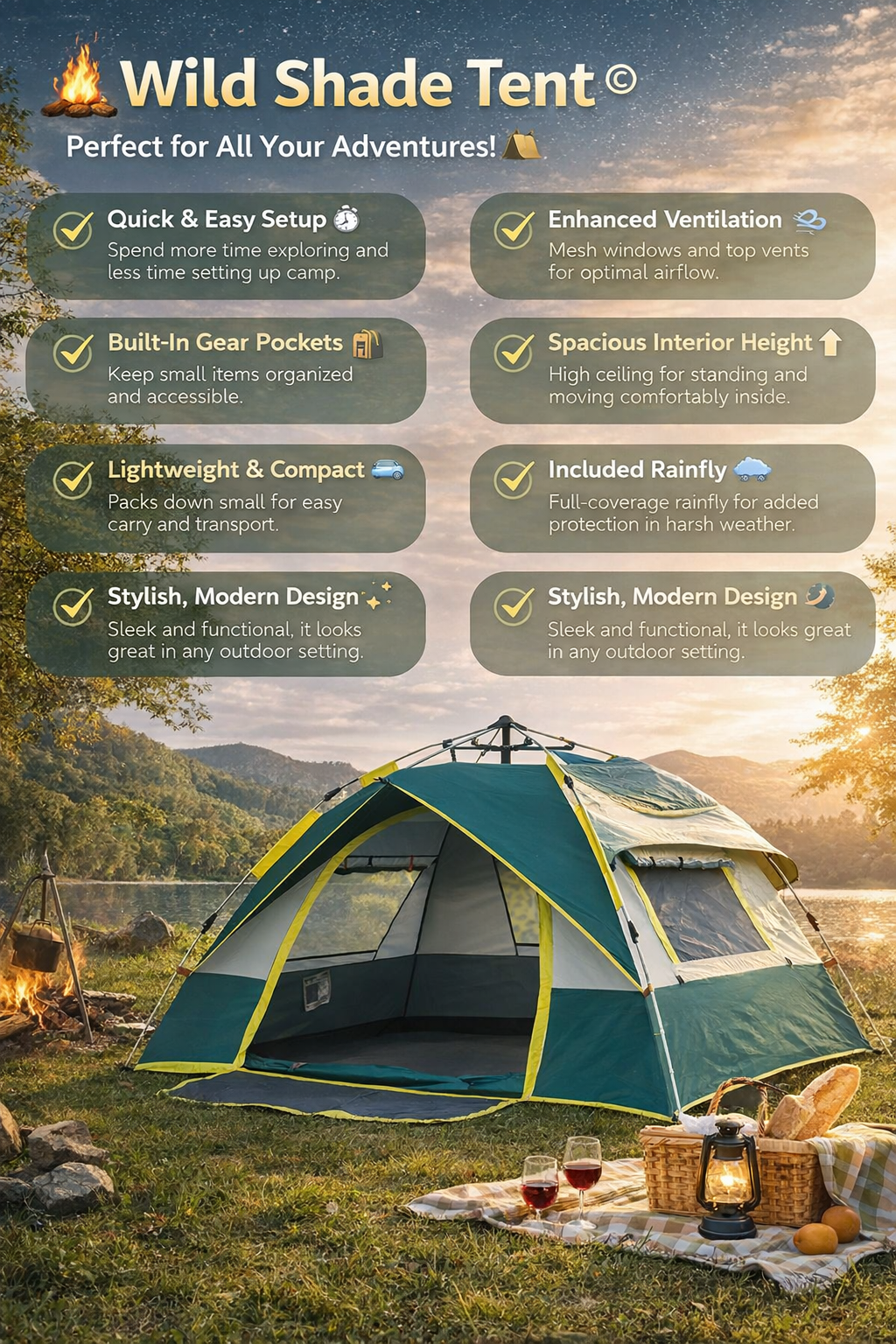 Wild Shade Tent ©