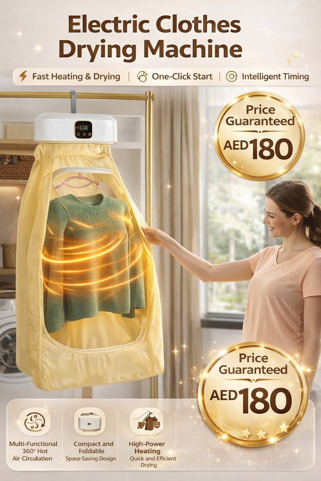 Electric Clothes Drying Machine