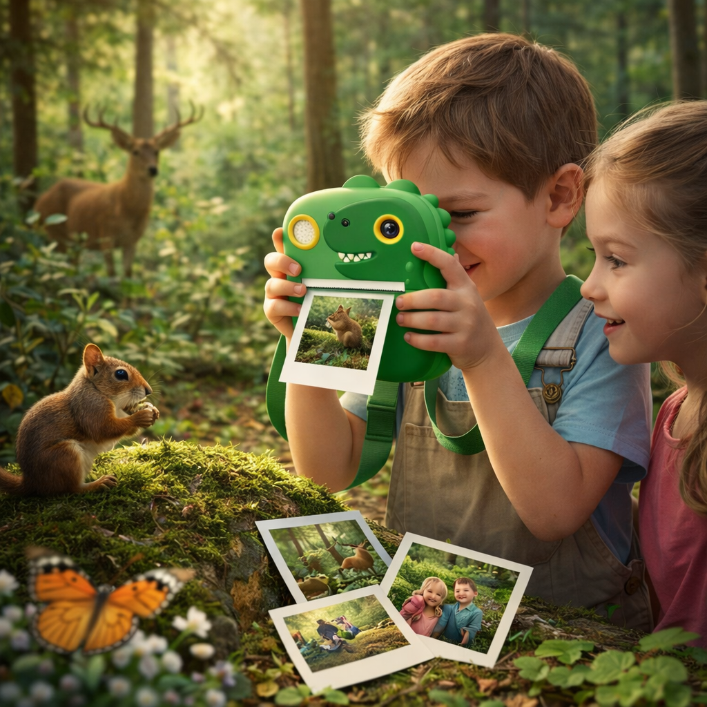 3-in-1 Instant Print Camera ©