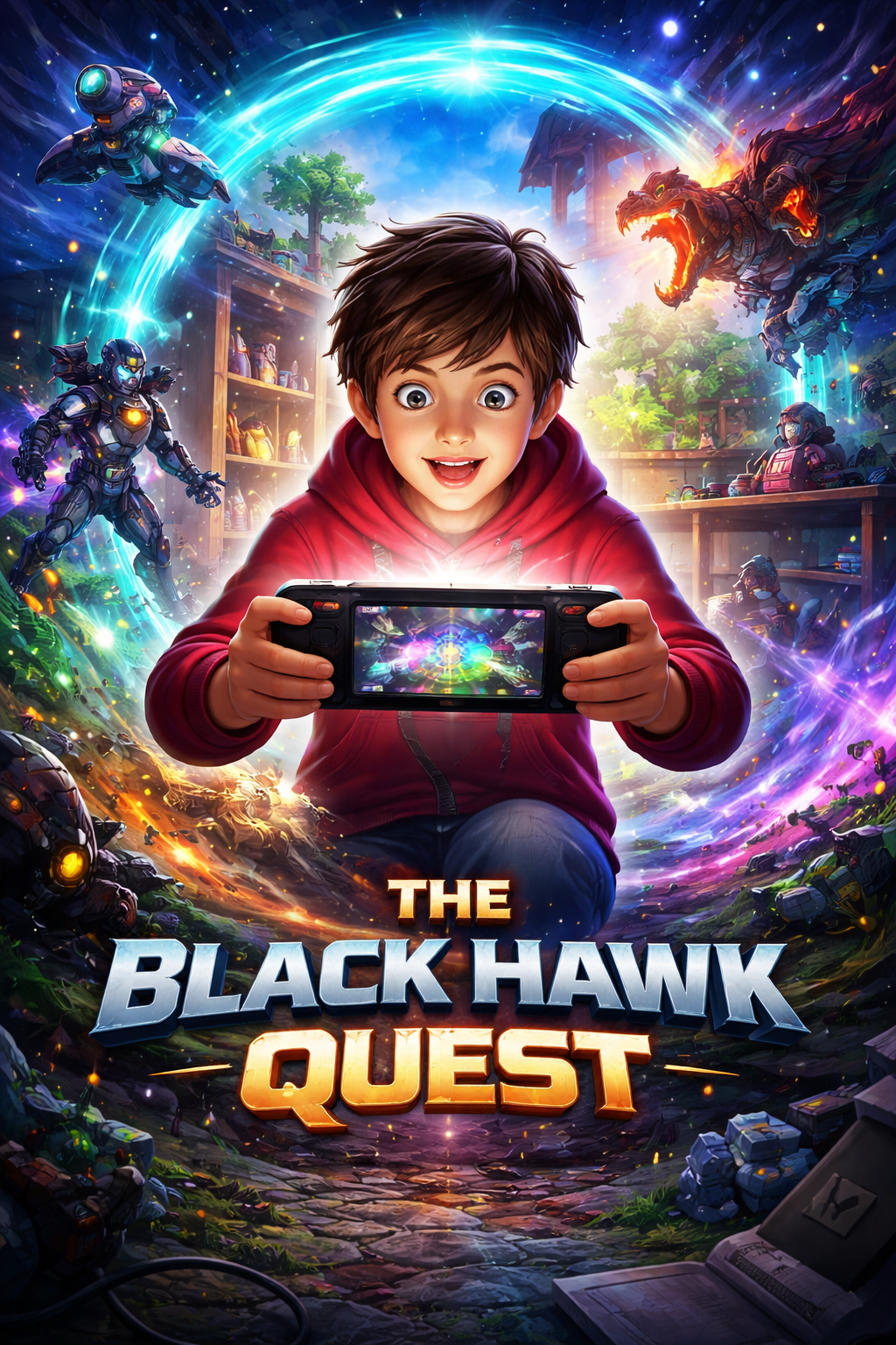 Black Hawk - Handheld Game Console ©