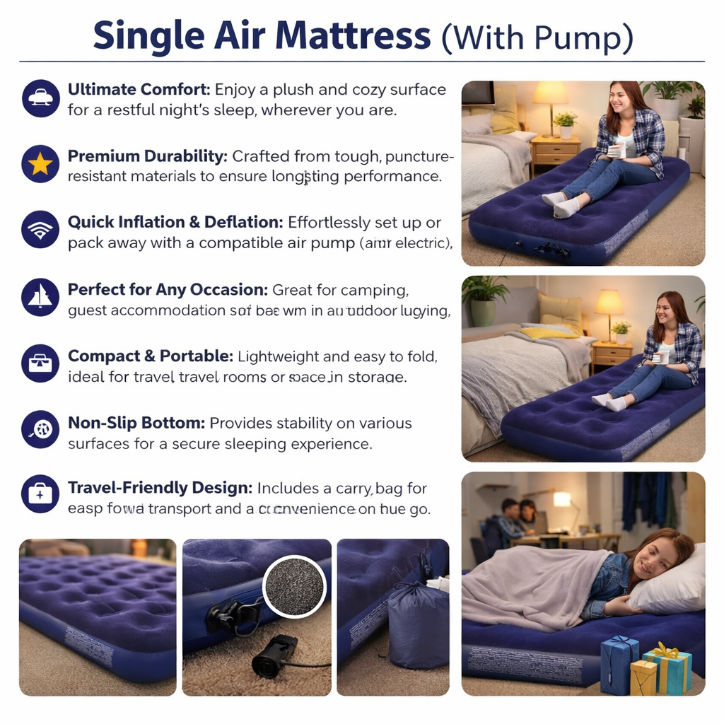 Single Air Mattress ©