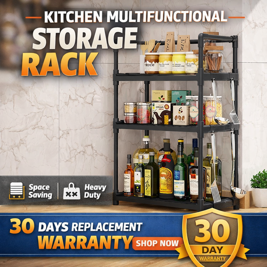 Kitchen Multifunctional Storage Rack 30 Days Replacement Warranty