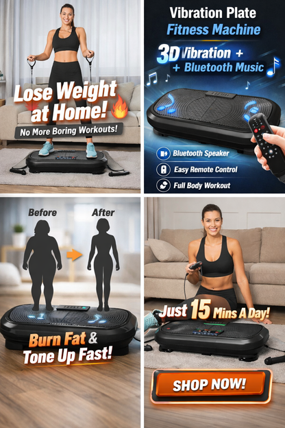 Weight Loss Vibration Machine with bluetooth