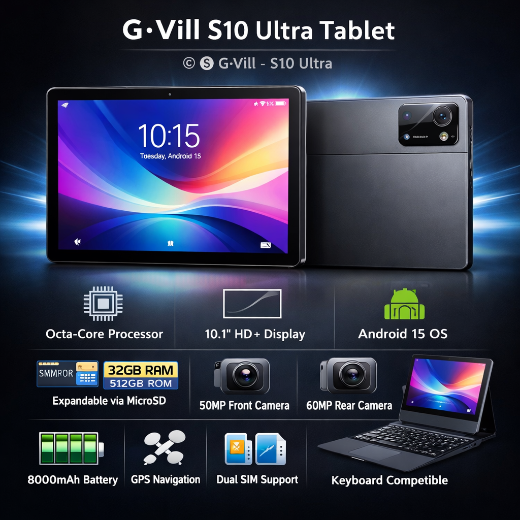 G·Vill - S10 Ultra Tablet © Ⓢ