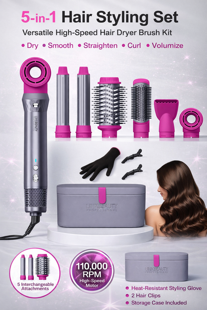 Hot Air Brush (5-in-1)