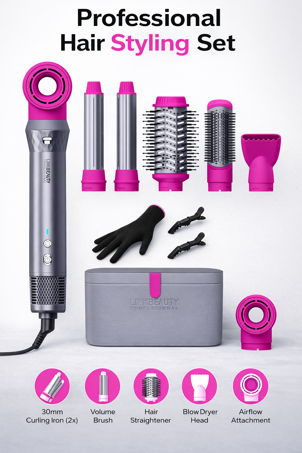 Hot Air Brush (5-in-1)
