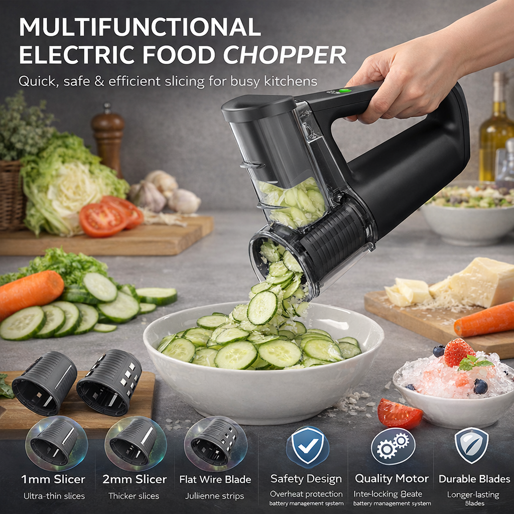 Multifunctional Electric Food Chopper
