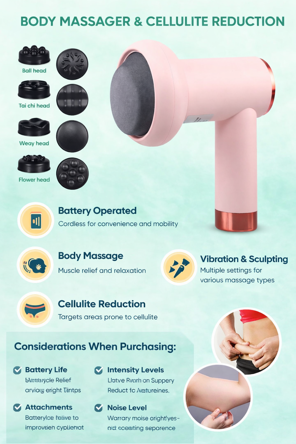 Handheld Body Massager