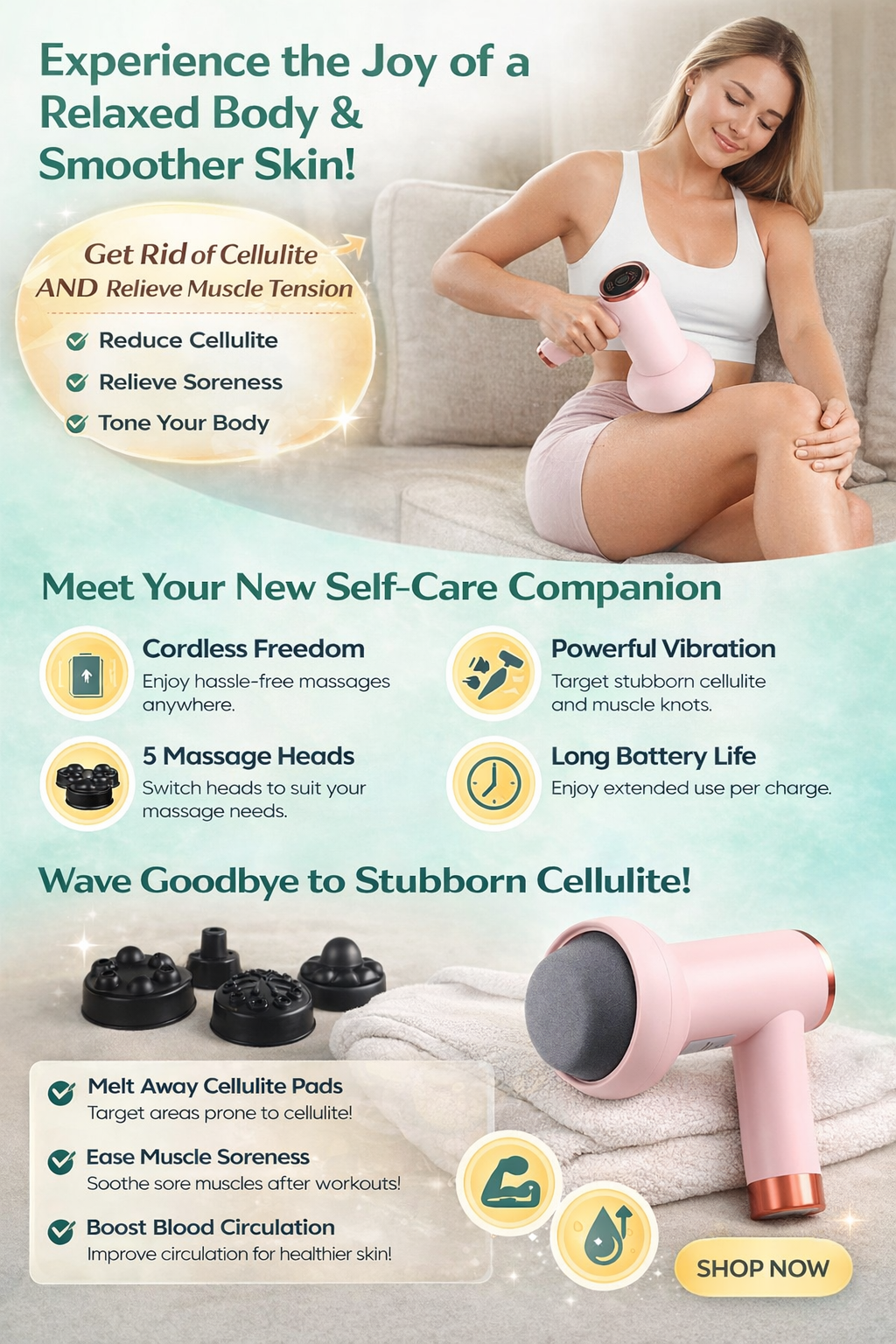 Handheld Body Massager